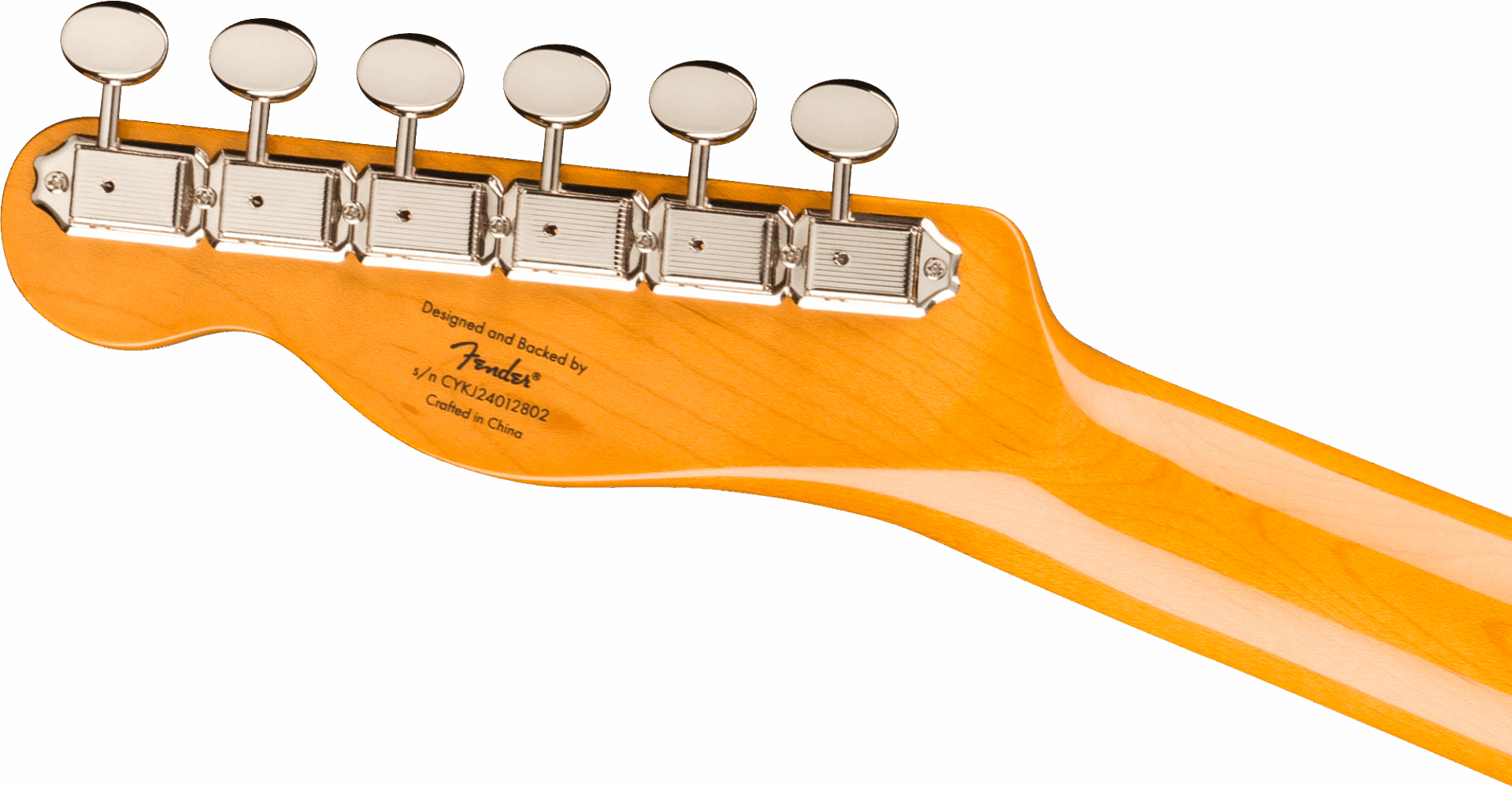 Squier Classic Vibe Custom Telecaster SH with Bigsby, Parchment Pickguard - Lake Placid Blue - Image 7