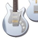 Eastman Fullertone DC’62 Electric Guitar – Ice Blue Metallic w/ Bag