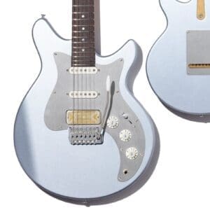 Eastman Fullertone DC'62 Electric Guitar - Ice Blue Metallic w/ Bag