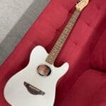 Fender Telecoutic INS – Silver acoustic electric Telecaster shaped