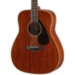 Yamaha FG850 Solid Mahogany Top Acoustic Guitar – Natural