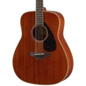 Yamaha FG850 Solid Mahogany Top Acoustic Guitar - Natural