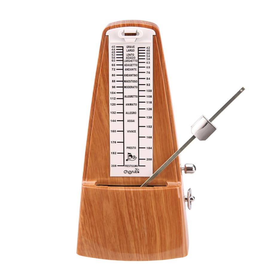 Cherub WSM-330 Cherub Classic Mechanical Metronome Teak