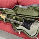 Fender Deluxe Strat HSS Electric Guitar 2001 – Pewter with Case