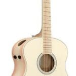 Ibanez AAM370M2E-APF Advanced Acoustic – Transparent Antique White Peach Fuzz Open Pore
