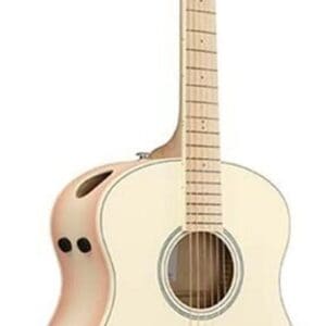 Ibanez AAM370M2E-APF Advanced Acoustic - Transparent Antique White Peach Fuzz Open Pore