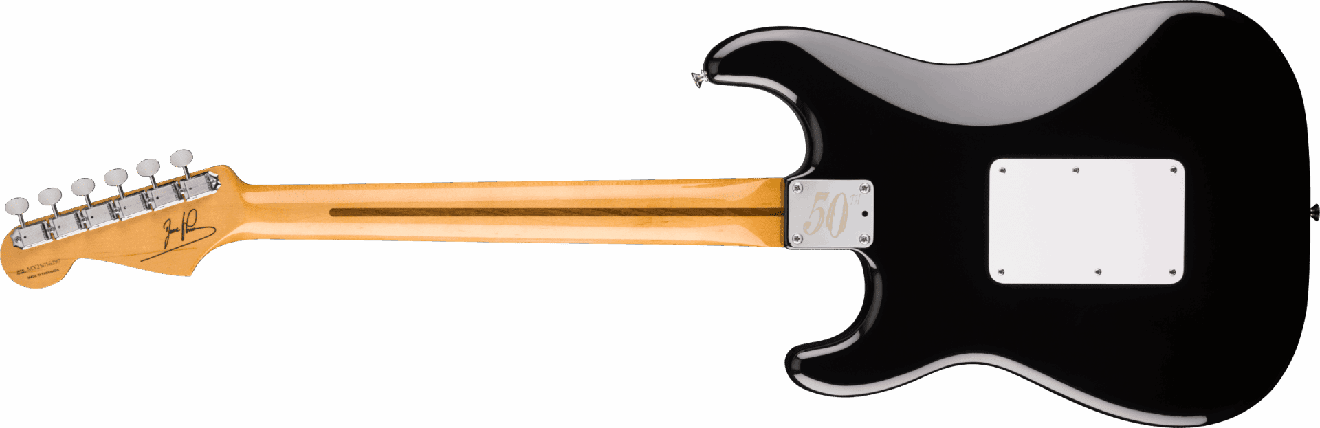 Fender Limited Edition 50th Anniversary Dave Murray Stratocaster Electric Guitar - Black 0141010306 - Image 2