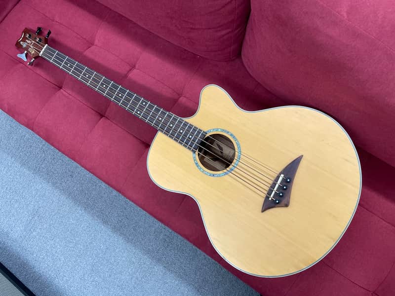 Dean Performer CE Acoustic Electric Bass - Natural - Image 2