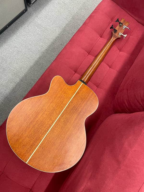 Dean Performer CE Acoustic Electric Bass - Natural - Image 7