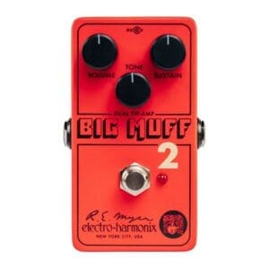 Electro-Harmonix Big Muff 2 Fuzz Pedal - Red