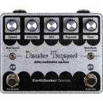 EarthQuaker Devices Limited-Edition Disaster Transport Legacy Reissue Delay Effects Pedal Silver