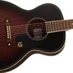 Gretsch Jim Dandy Concert Walnut Fingerboard, Black Pickguard – Deep Cherry Burst