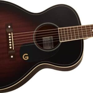 Gretsch Jim Dandy Concert Walnut Fingerboard, Black Pickguard - Deep Cherry Burst