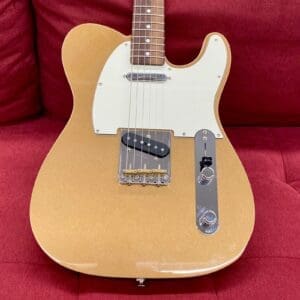 Fender JV Modified '60s Custom Telecaster, Rosewood Fingerboard 2022 - Firemist Gold MIJ