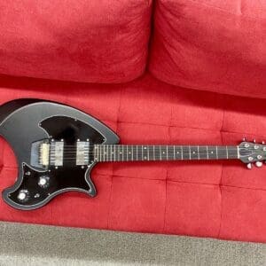 Ovation Breadwinner 1251 Electric Guitar 1970's - Black
