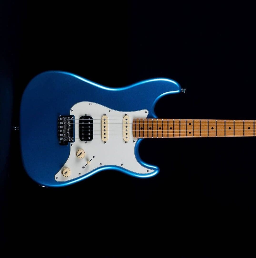 JET Guitars JS-400 LPB HSS Electric Guitar - Lake Placid Blue - Image 9