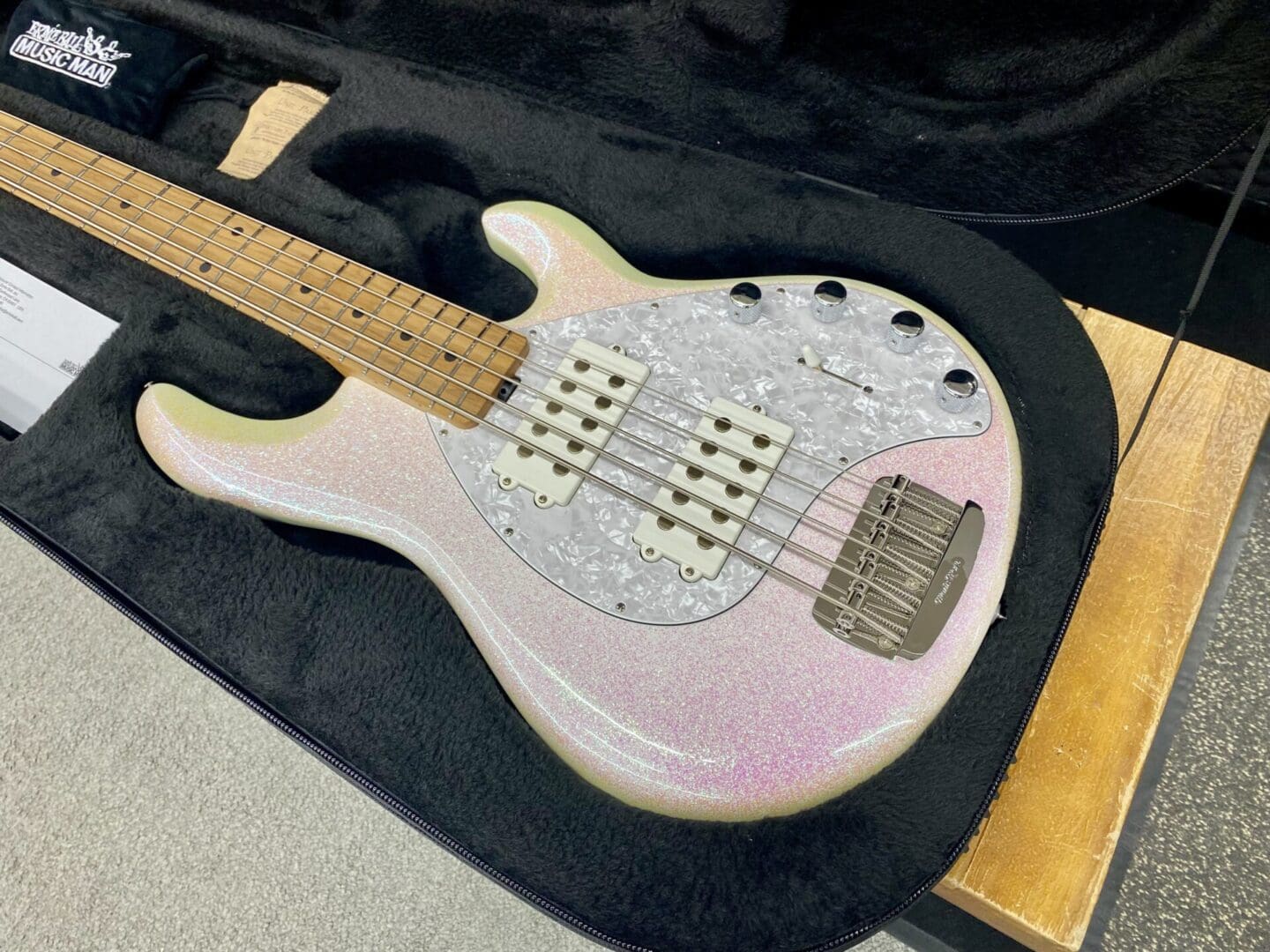 Ernie Ball Music Man StingRay Special 5 HH 5-String Bass Guitar Dazzler - Image 2