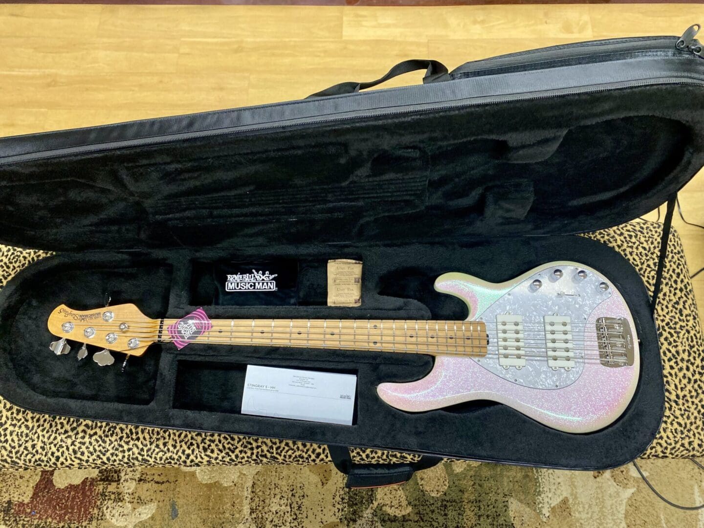 Ernie Ball Music Man StingRay Special 5 HH 5-String Bass Guitar Dazzler - Image 8
