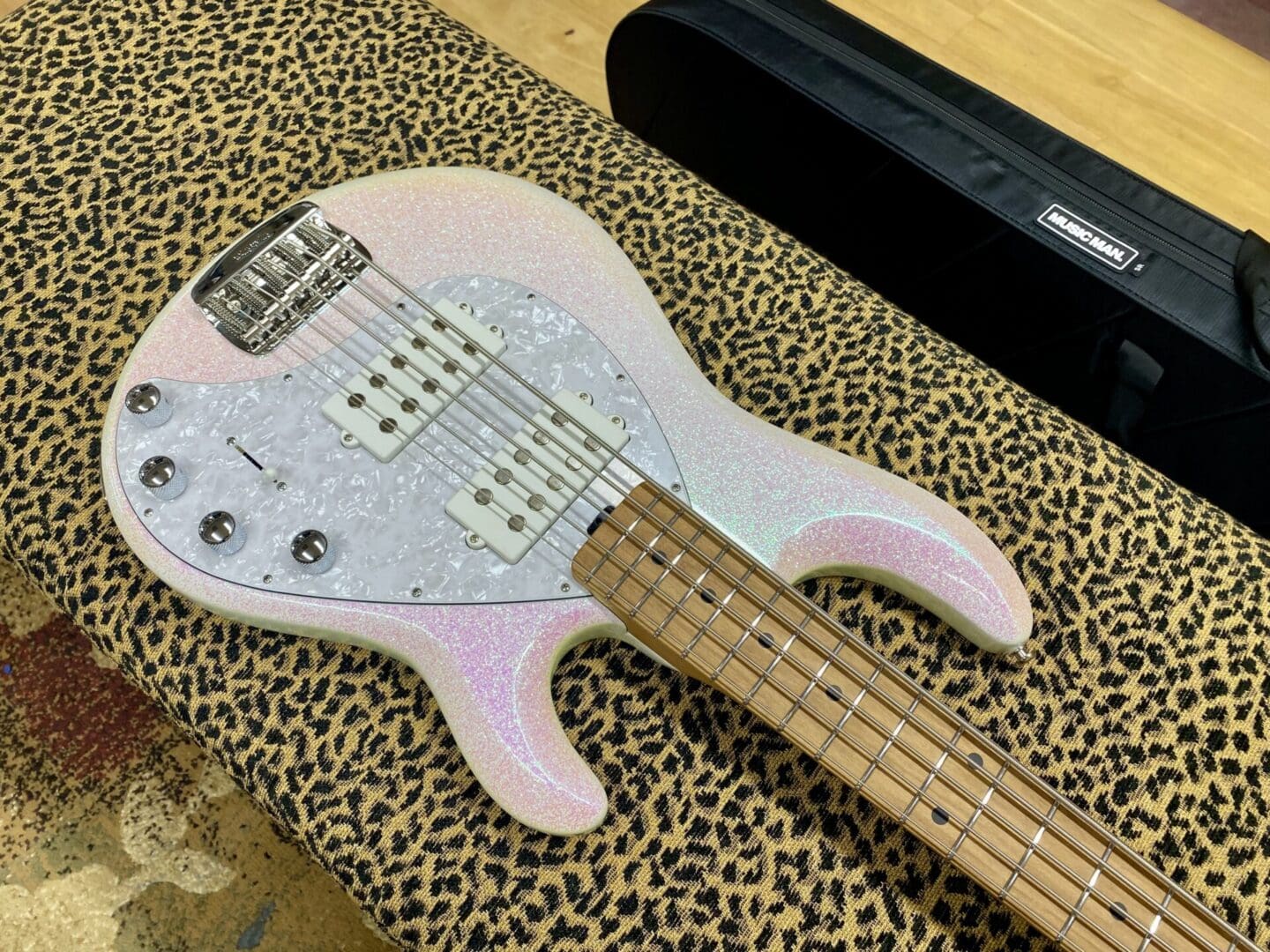 Ernie Ball Music Man StingRay Special 5 HH 5-String Bass Guitar Dazzler - Image 9