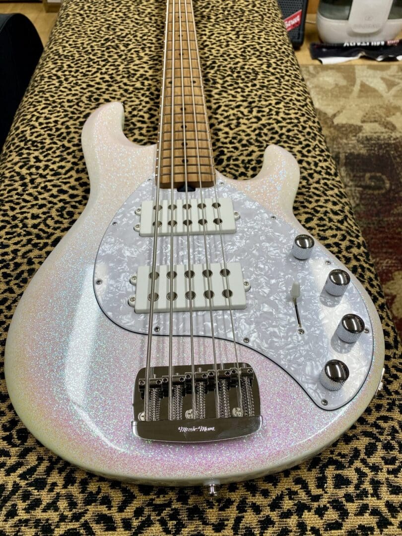 Ernie Ball Music Man StingRay Special 5 HH 5-String Bass Guitar Dazzler - Image 3