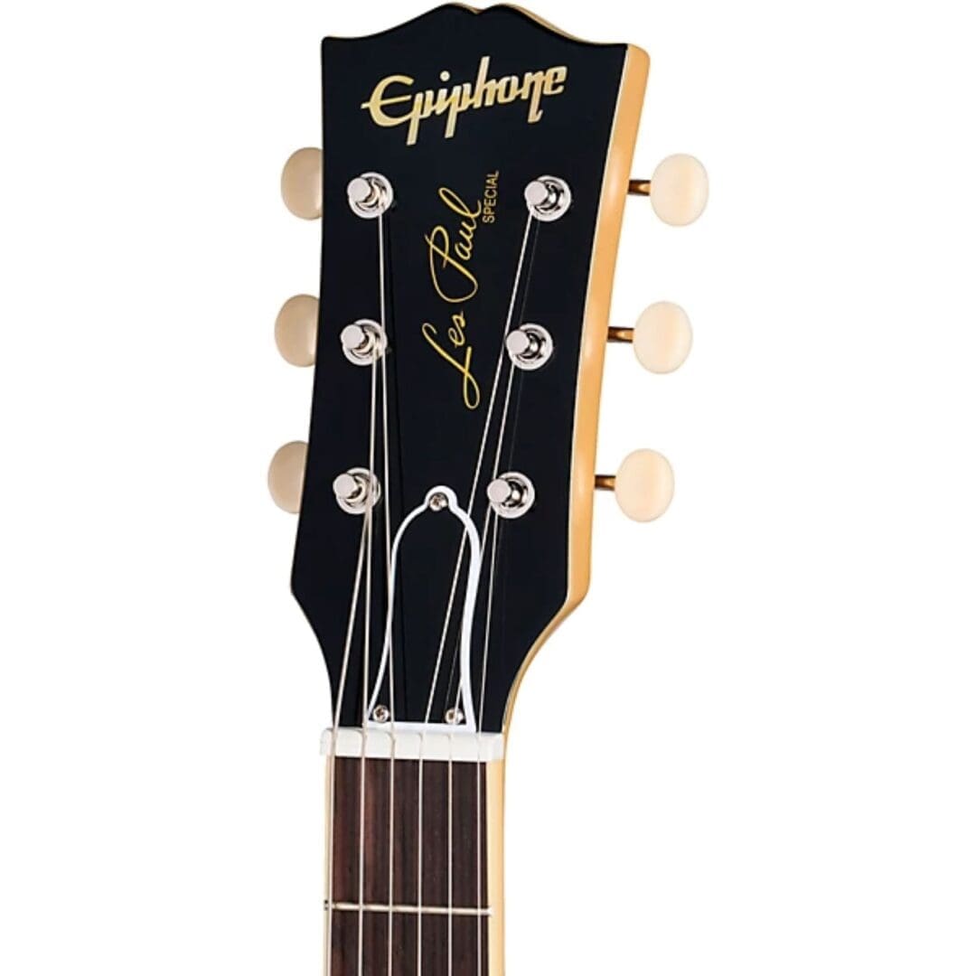 Epiphone Inspired by Gibson Custom 1960 Les Paul Special Double Cut Reissue - TV Yellow - Image 6