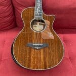 Taylor PS12ce 12-Fret Grand Concert Acoustic Guitar – Honduran Rosewood/Sinker Redwood Top