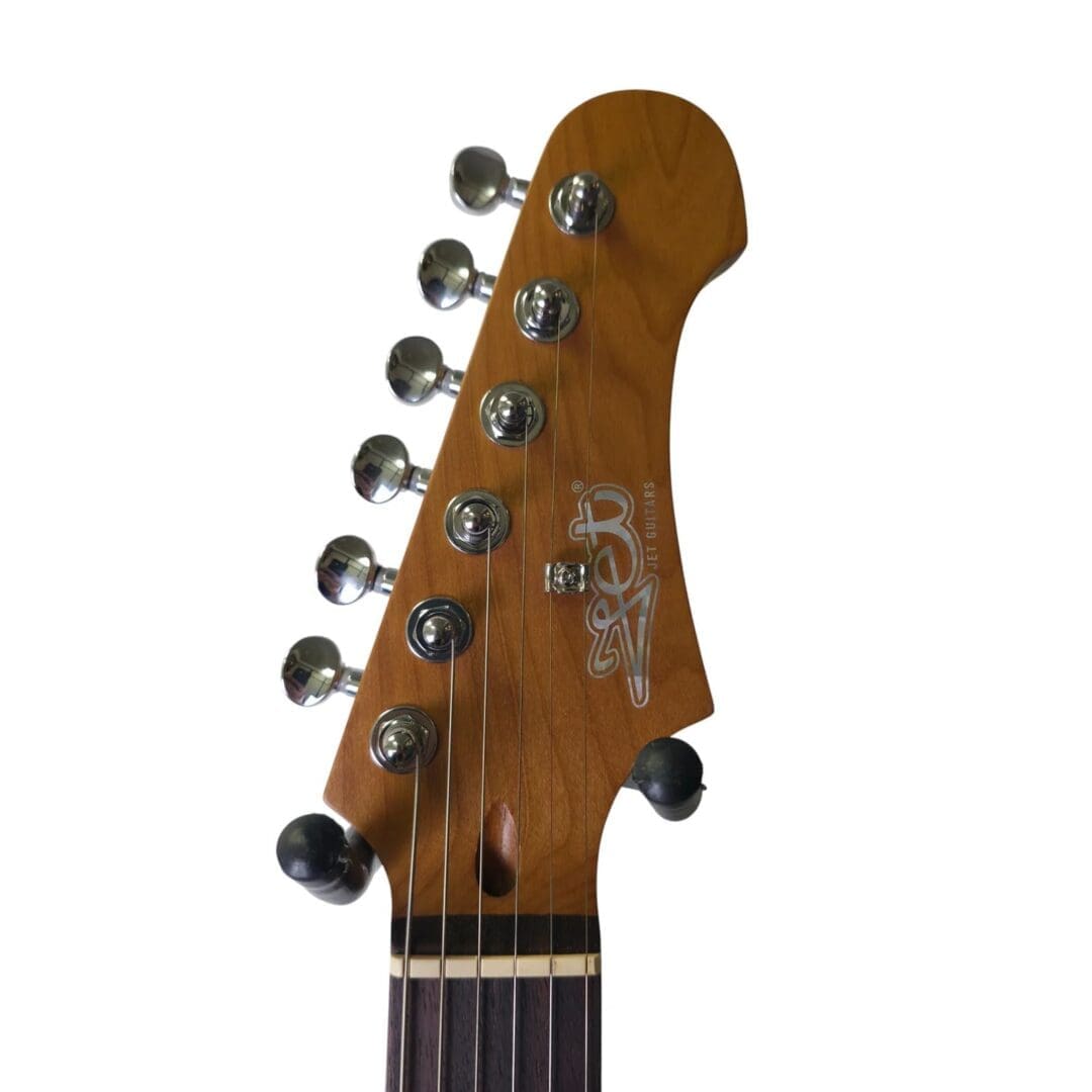 JET Guitars J-350 GR Offset Electric Guitar - Green - Image 6