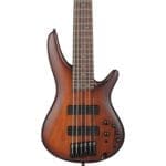 Ibanez SR506A 6-String Electric Bass – Mahogany Brown Burst Low Gloss