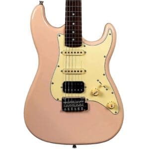 JET Guitars JS-400 Electric Guitar HSS - Shell Pink