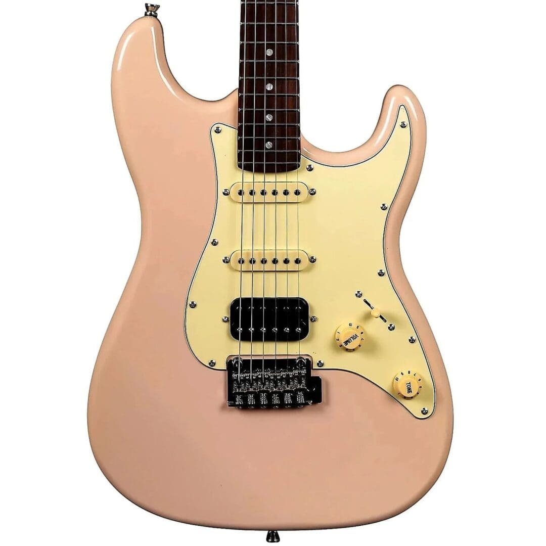 JET Guitars JS-400 Electric Guitar HSS - Shell Pink