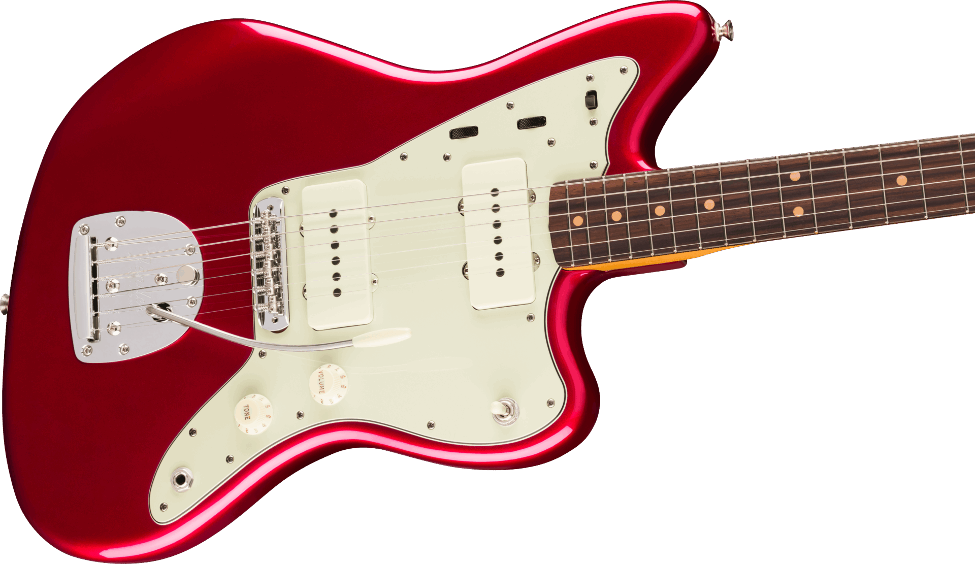 Fender Vintera III Mid '60s Jazzmaster, Rosewood Fingerboard - Candy Apple Red - Image 3