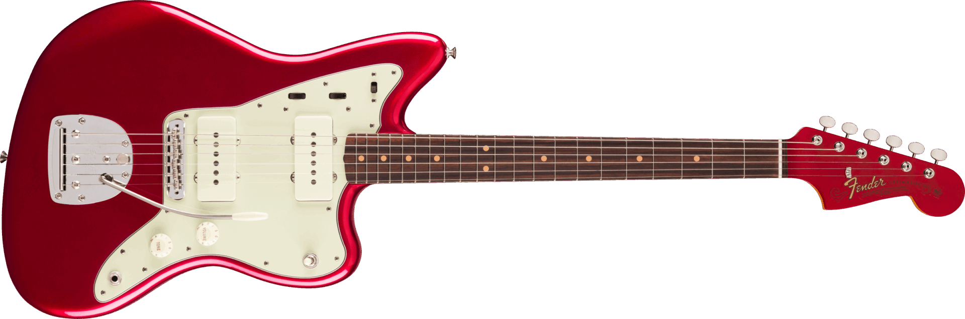 Fender Vintera III Mid '60s Jazzmaster, Rosewood Fingerboard - Candy Apple Red - Image 4
