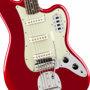 Fender Vintera III Early '60s Bass VI, Rosewood Fingerboard - Candy Apple Red
