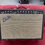 1965 Fender Deluxe Reverb Combo Amp AB763 – Black Panel