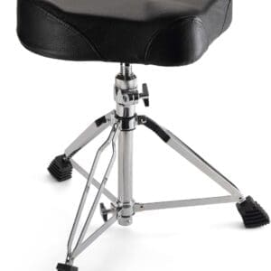 On-Stage Heavy-Duty Drum Throne Saddle‑style