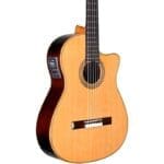 Cordoba Fusion Orchestra CE Crossover Classical Acoustic-Electric Guitar – Natural