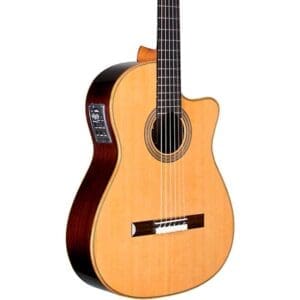 Cordoba Fusion Orchestra CE Crossover Classical Acoustic-Electric Guitar - Natural