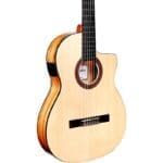 Cordoba C5-CET Thinbody Spalted Maple Nylon-String Acoustic-Electric Guitar – Gloss Spalted Maple