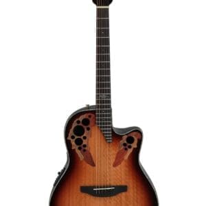 Ovation Limited E-Acoustic Guitar CE44P-FLE-G 2025 with FREE Case - Flamed Eucalyptus
