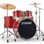 Sonor AQX STAGE Drum Set Reg. $969 Sale $749.99 with stands and Hardware Red Moon Sparkle no cymbals No Cymbals!! No Shipping!!