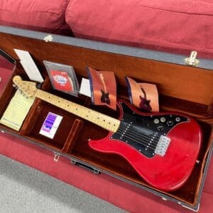 Fender Lead II Electric Guitar 1980 - Wine w/ OHSC Made in USA
