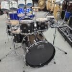 DW Performance Series 7-Piece Shell Pack with Gigbags- Black Mirra Local Pickup Only!!!