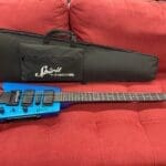 Steinberger Spirit GT-PRO Deluxe Electric Guitar – Frost Blue w/ Bag
