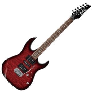 Ibanez GRX70QA-TR Trans Redburst