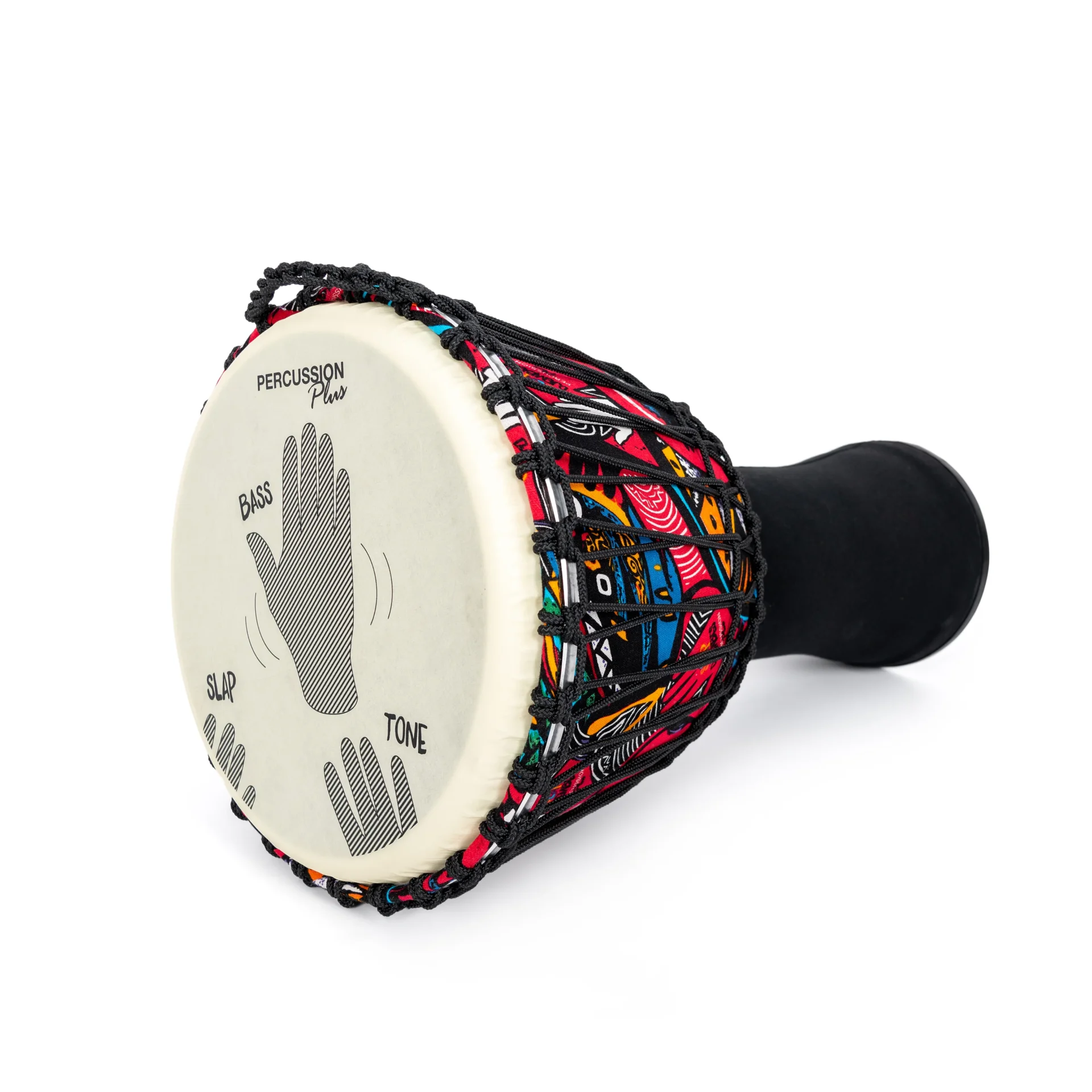 SLAP Djembe Rope Tuned 8"-12" Carnival Graphics - 8 inch (head) PP6651 - Image 2