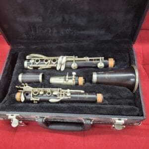 H. Freeman Wooden Clarinet Outfit 1960s