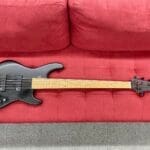 Matthieu Combe Alys-5 5-String Bass, Birdseye Maple Neck – Black w/ Agular Pickups
