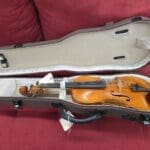 Lorenzo Advance – 4/4 Size Flamed violin with deluxe case
