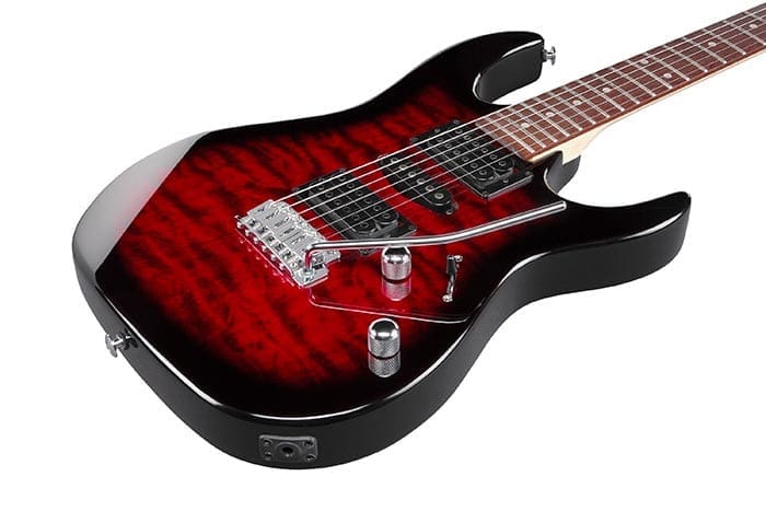 Ibanez GRX70QA-TR Trans Redburst - Image 3