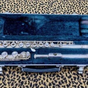 Yamaha YFL-382 Intermediate Flute Inline G B-Foot - Solid Silver Headjoint